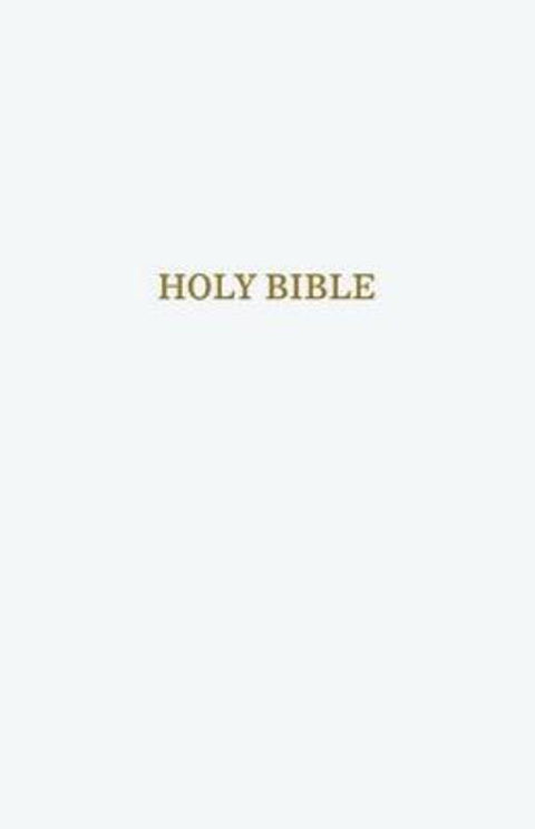 KJV Holy Bible: Gift and Award, White Leather-Look, Red Letter, Comfort Print: King James Version by Zondervan - 9780718097936