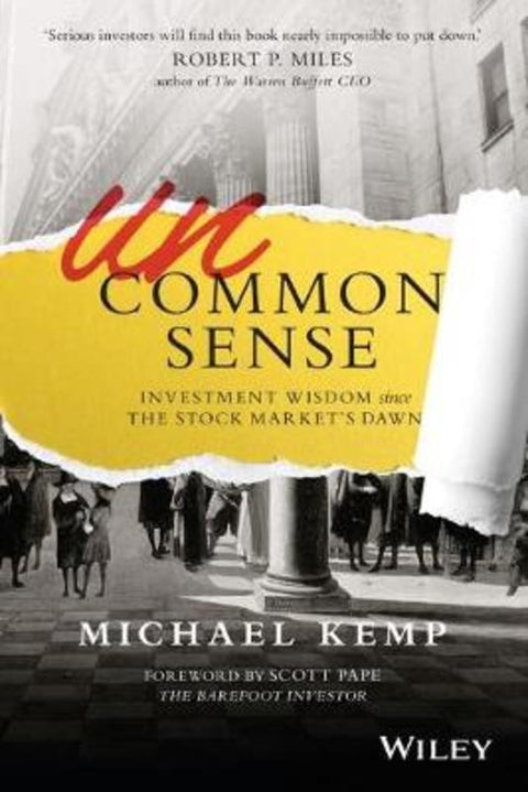 Uncommon Sense by Michael Kemp - 9780730324249