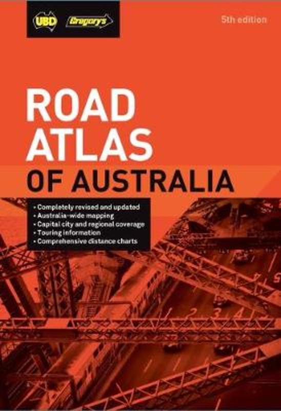 Road Atlas of Australia 5th ed by UBD Gregory's - 9780731931040