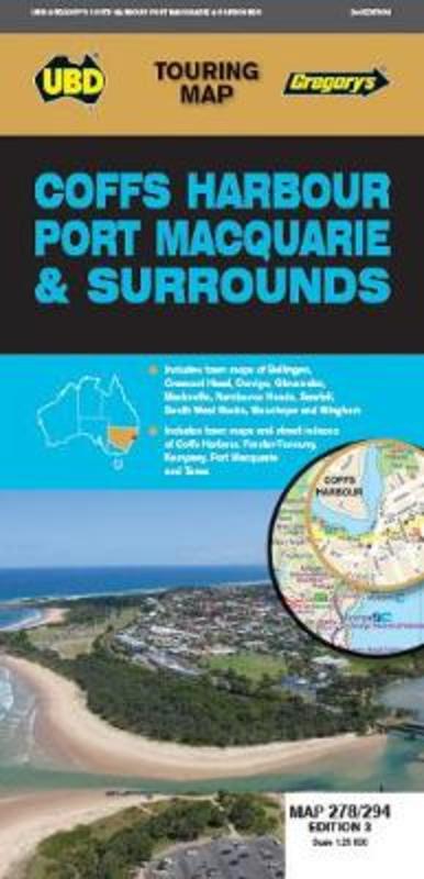 Coffs Harbour Port Macquarie & Surrounds Map 278/294 3rd ed