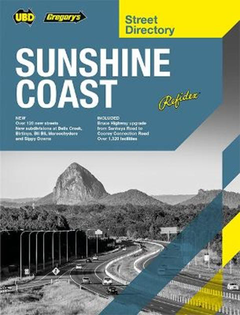 Sunshine Coast Refidex Street Directory 11th by UBD Gregory's - 9780731933051
