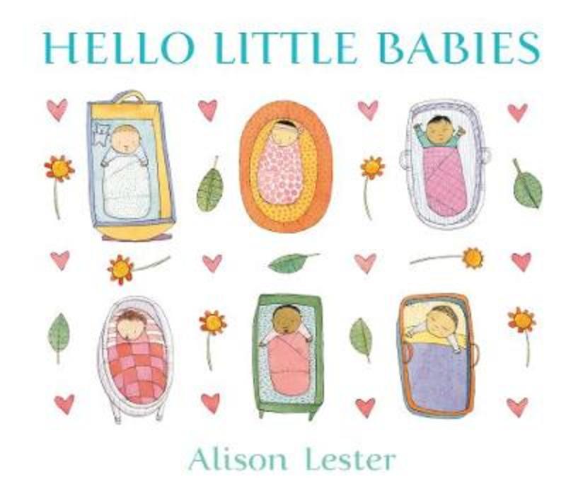 Hello Little Babies board book by Alison Lester - 9780733330421