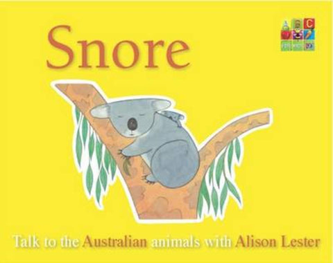 Snore (Talk to the Animals) board book by Alison Lester - 9780733330445