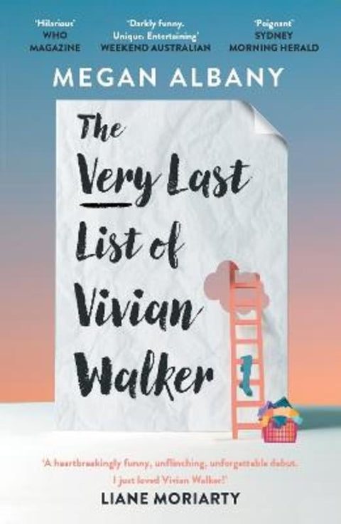 The Very Last List of Vivian Walker by Megan Albany - 9780733649486