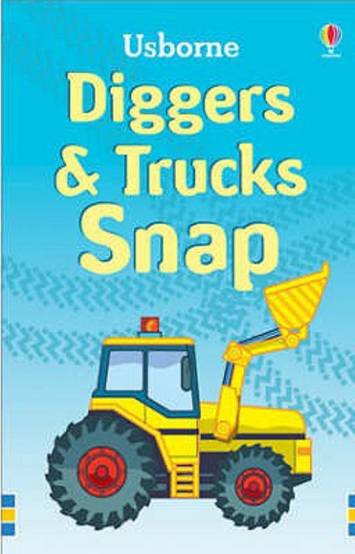 Diggers and Trucks Snap by Usborne - 9780746089200