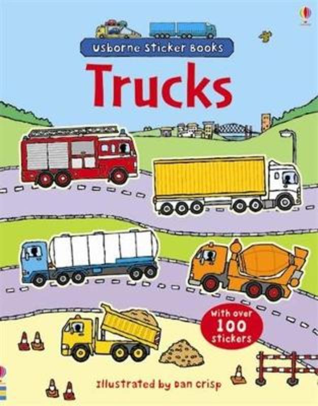 First Sticker Book Trucks by Sam Taplin - 9780746089415