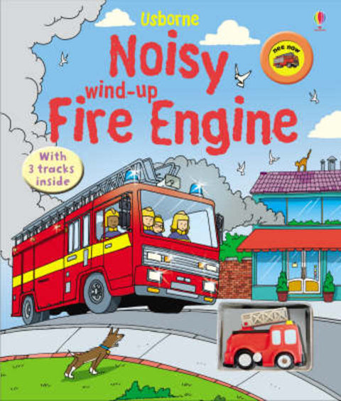 Noisy Wind-up Fire Engine by Sam Taplin - 9780746091128