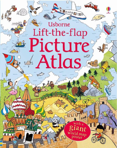 Lift-the-Flap Picture Atlas by Alex Frith - 9780746098479