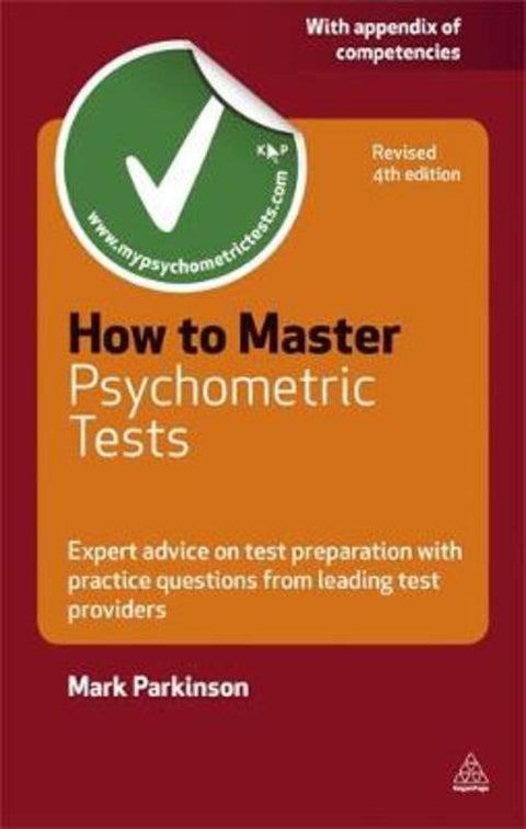 How to Master Psychometric Tests by Mark Parkinson - 9780749461287