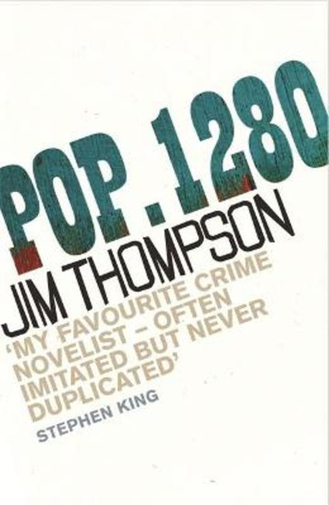 POP. 1280 by Jim Thompson - 9780752879611