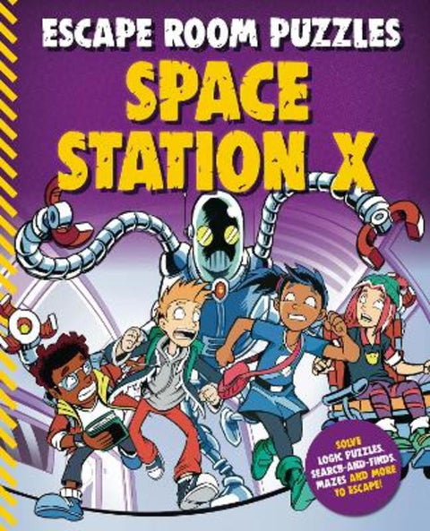 Escape Room Puzzles: Space Station X by Kingfisher - 9780753446270