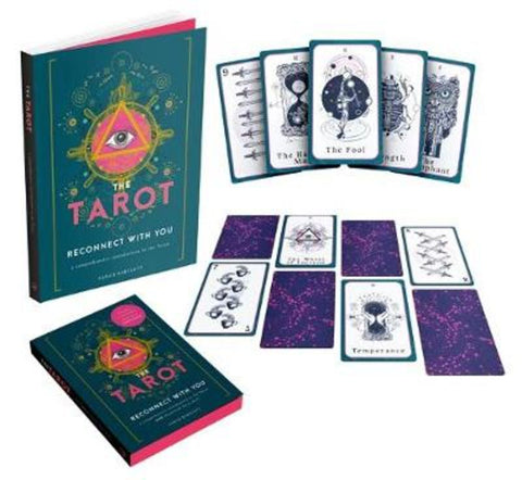 The Tarot Book and Card Deck by Sarah Bartlett - 9780753734186