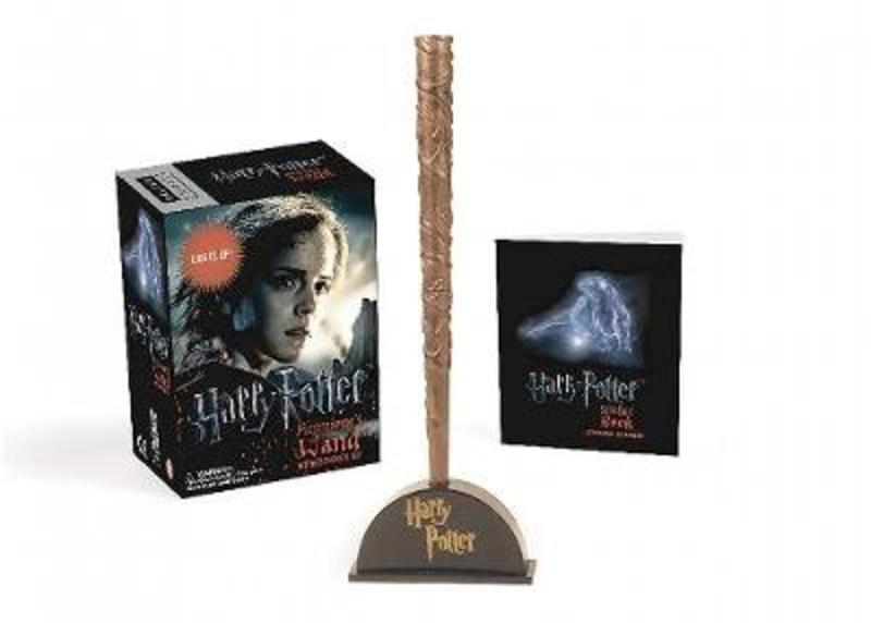 Harry Potter Hermione's Wand with Sticker Kit by Running Press - 9780762459322