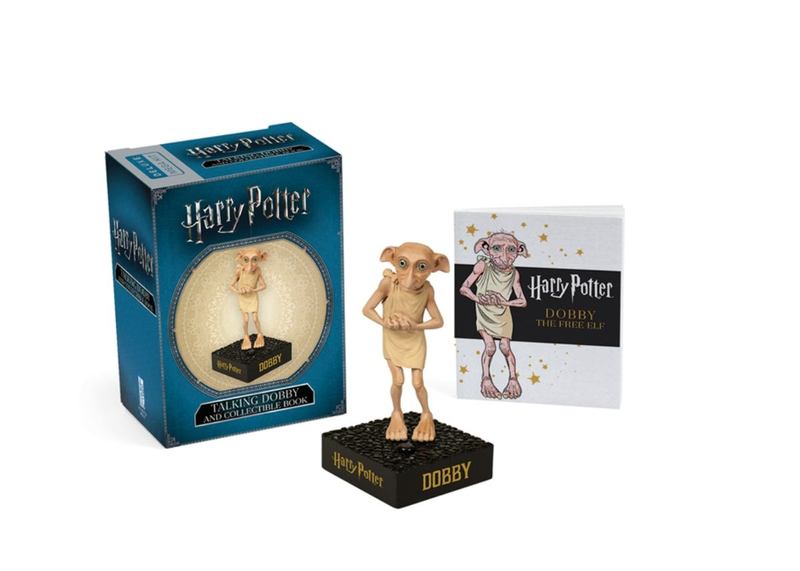Harry Potter Talking Dobby and Collectible Book by Running Press - 9780762463107
