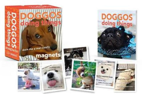 Doggos Doing Things Magnets by Doing Things Media - 9780762472093