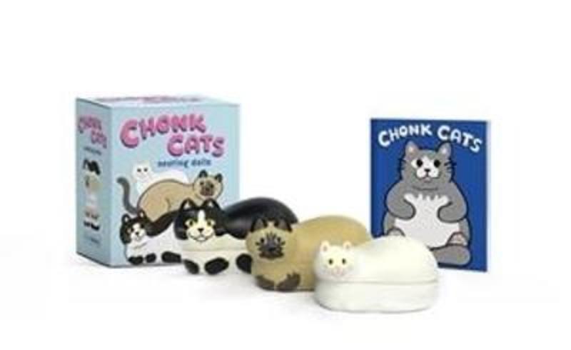Chonk Cats Nesting Dolls by Jessie O Moore - 9780762472628