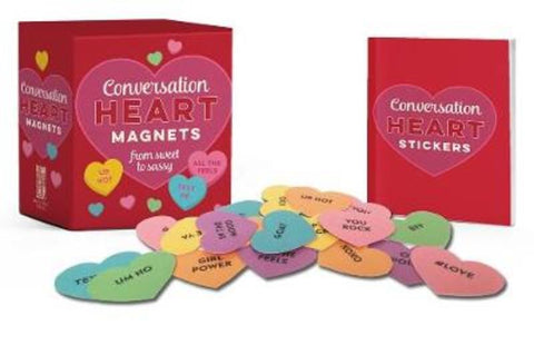 Conversation Heart Magnets by Running Press - 9780762495559