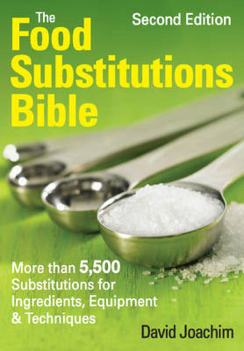 Food Substitutions Bible by David Joachim - 9780778802457