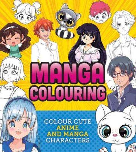 Manga Colouring Book by Editors of Chartwell Books - 9780785840909