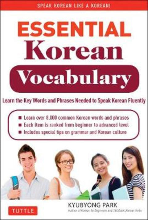 Essential Korean Vocabulary by Kyubyong Park - 9780804843256