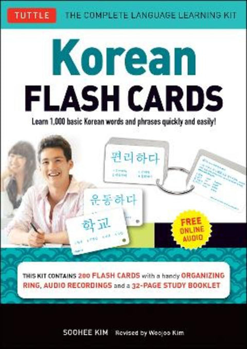 Korean Flash Cards Kit by Soohee Kim - 9780804844826