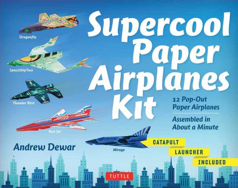 Supercool Paper Airplanes Kit by Andrew Dewar - 9780804845724