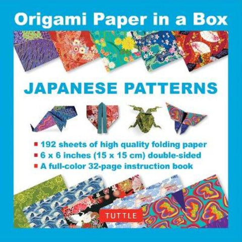 Origami Paper in a Box - Japanese Patterns by Tuttle Studio - 9780804846066