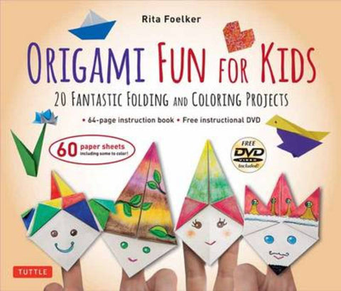 Origami Fun for Kids Kit by Rita Foelker - 9780804846080