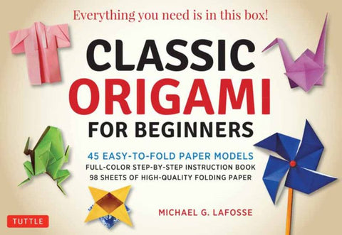 Classic Origami for Beginners Kit by Michael G. LaFosse - 9780804849586