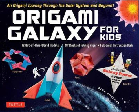 Origami Galaxy for Kids Kit by Rita Foelker - 9780804851015
