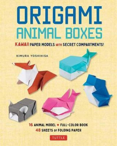 Origami Animal Boxes Kit by Kimura Yoshihisa - 9780804852548