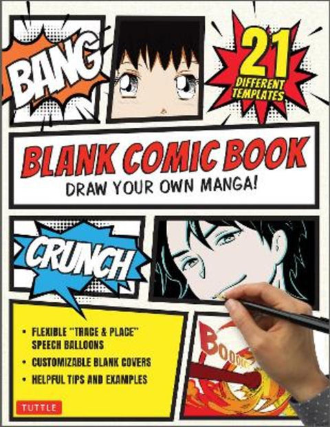 Blank Comic Book by Tuttle Studio - 9780804855877