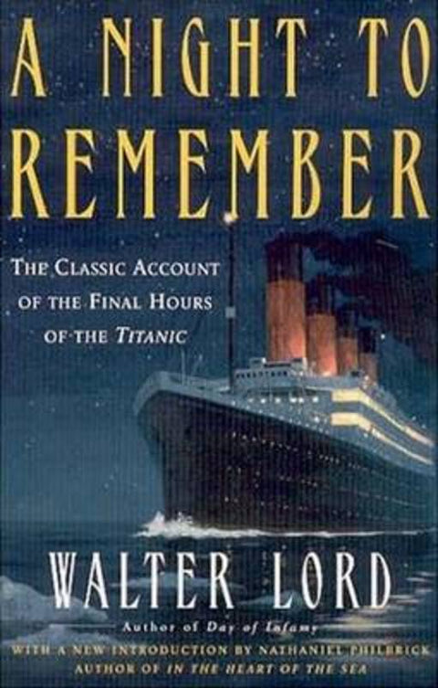 A Night to Remember by Walter Lord - 9780805077643