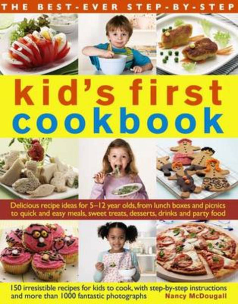 Best Ever Step-by-step Kid's First Cookbook from Husain Shehzad & Fernandez Rafi - Harry Hartog gift idea