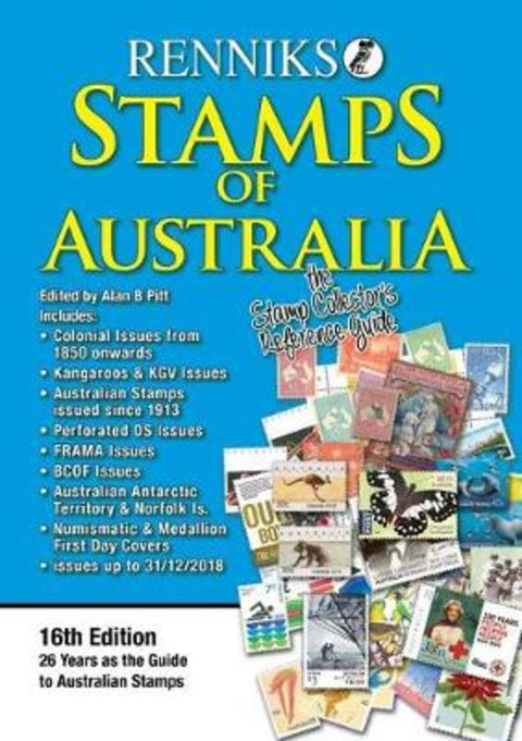 Renniks Stamps of Australia 16th Edition by Alan B. Pitt - 9780987105776