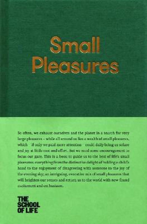 Small Pleasures by The School of Life - 9780993538735
