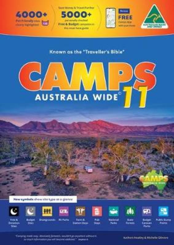 Camps Australia Wide 11 A4 by Heatley Gilmore - 9780994532725