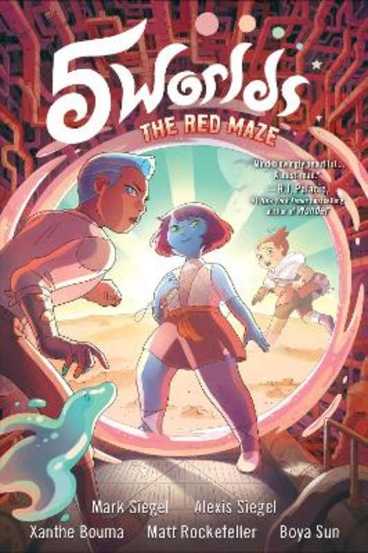 5 Worlds Book 3: The Red Maze by Mark Siegel - 9781101935941