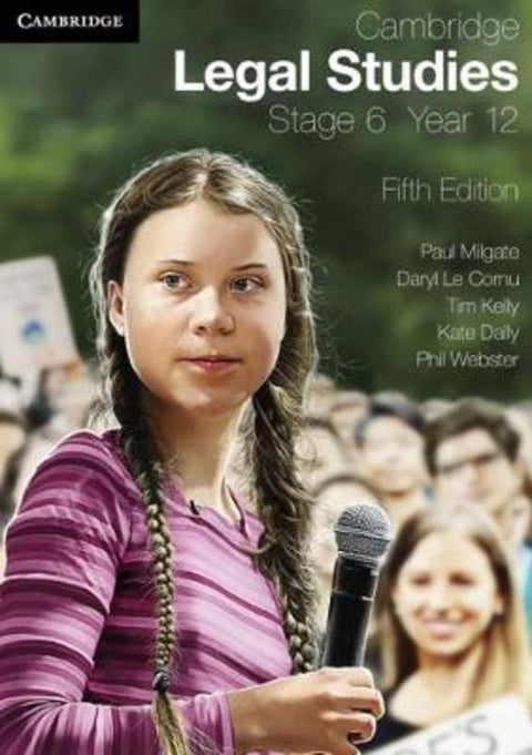 Cambridge Legal Studies Stage 6 Year 12 by Paul Milgate - 9781108862820