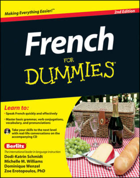 French For Dummies, with CD by Zoe Erotopoulos (Fairfield University, Fairfield, CT) - 9781118004647
