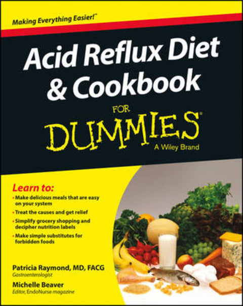 Acid Reflux Diet & Cookbook For Dummies by Patricia Raymond - 9781118839195