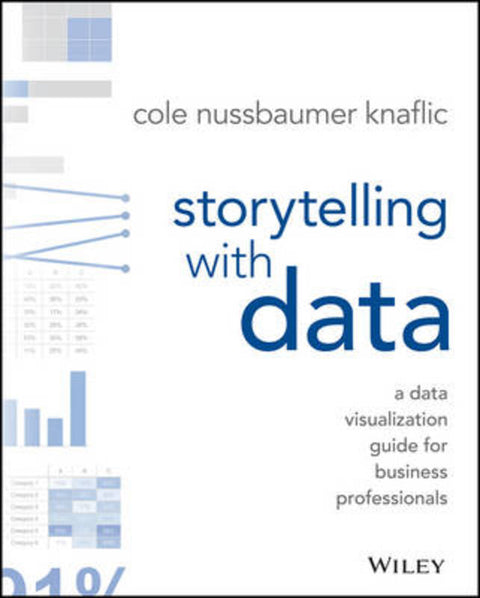 Storytelling with Data by Cole Nussbaumer Knaflic - 9781119002253