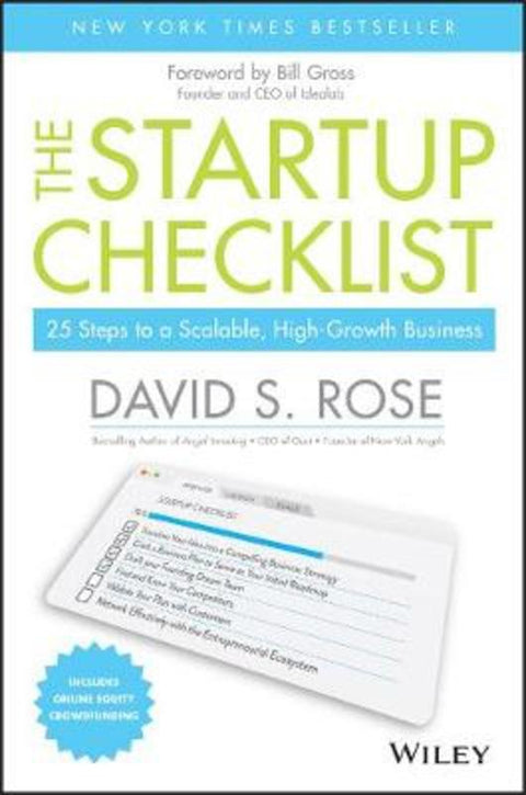 The Startup Checklist by David S. Rose - 9781119163794