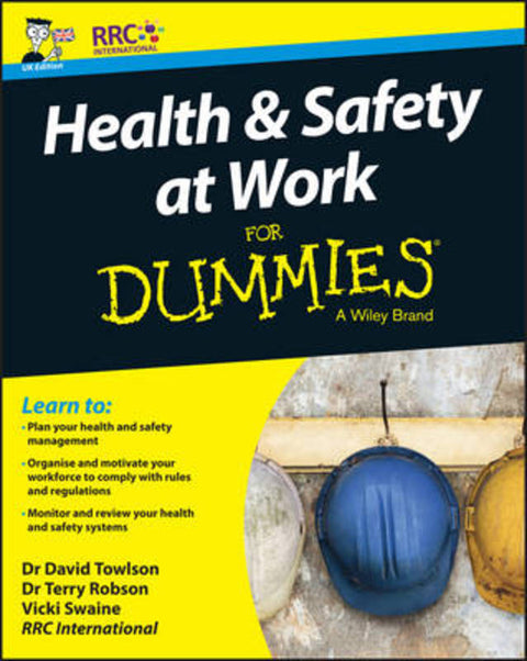 Health and Safety at Work For Dummies by RRC - 9781119210931
