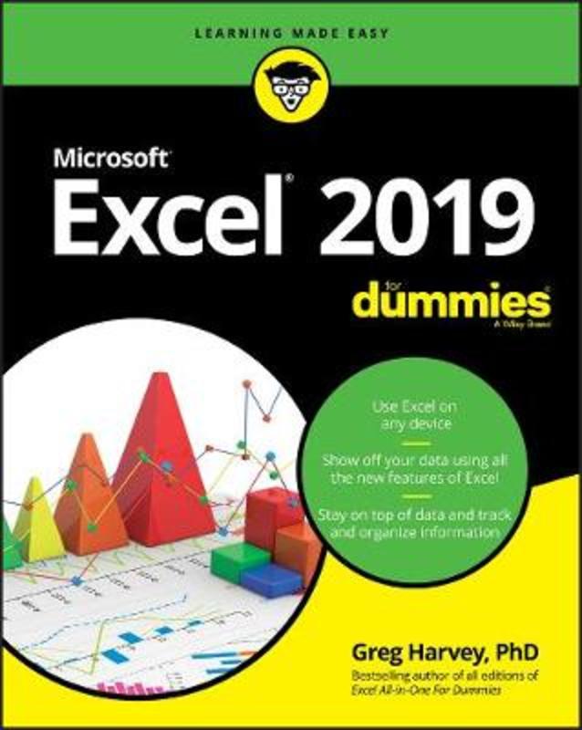 Excel 2019 For Dummies by Greg Harvey - 9781119513322