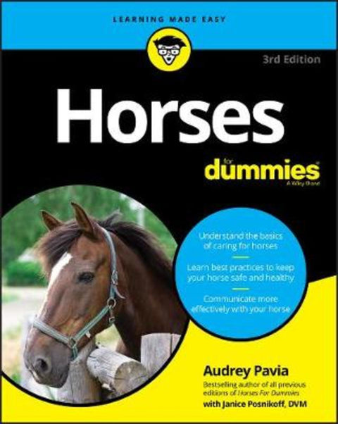 Horses For Dummies by Audrey Pavia (Santa Ana, California) - 9781119589402