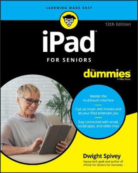 iPad For Seniors For Dummies from Dwight Spivey - Harry Hartog gift idea