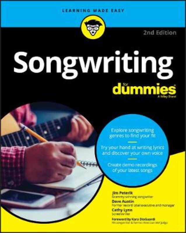 Songwriting For Dummies by Jim Peterik - 9781119675655