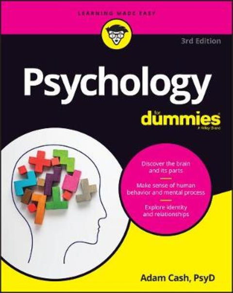 Psychology For Dummies by Adam Cash (Chapman University, Orange, CA) - 9781119700296