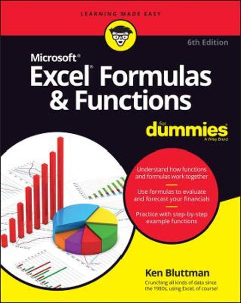 Excel Formulas & Functions For Dummies by Ken Bluttman - 9781119839118